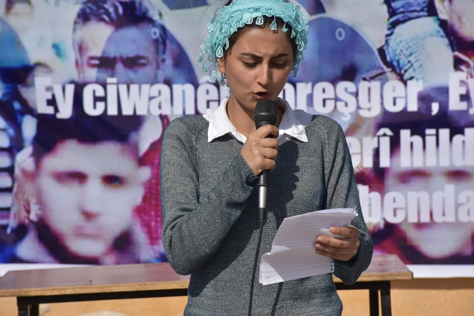 Di Mihrîcana Dengvedana Efrînê de çalakiyên cûr bi cûr