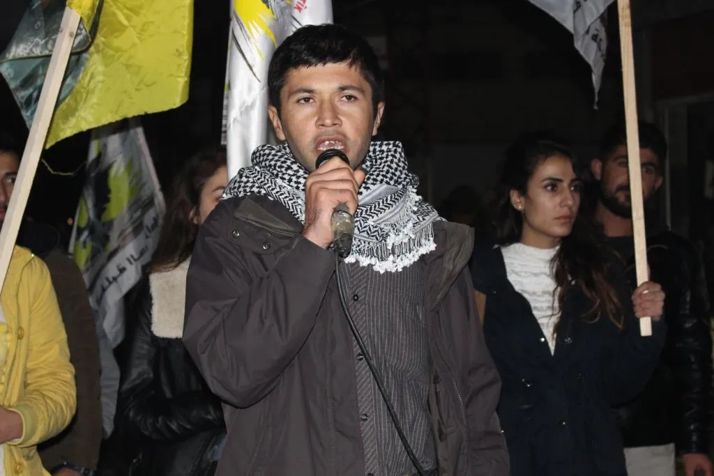 Xwendekarên herêma Cizîrê li dijî gefên Erdogan meşiyan