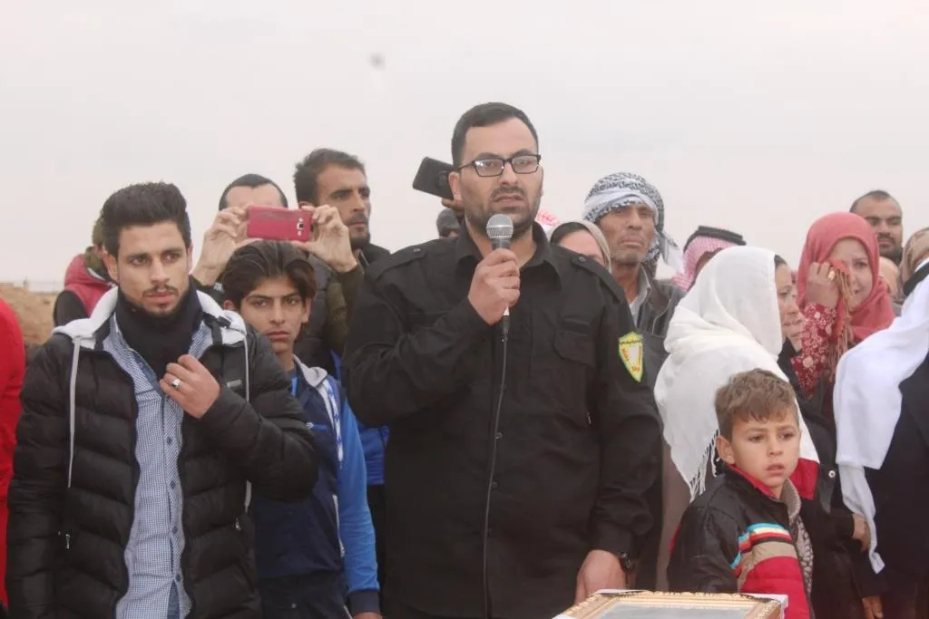 Cenazeyê Wail Kobanê li Reqayê hat veşartin