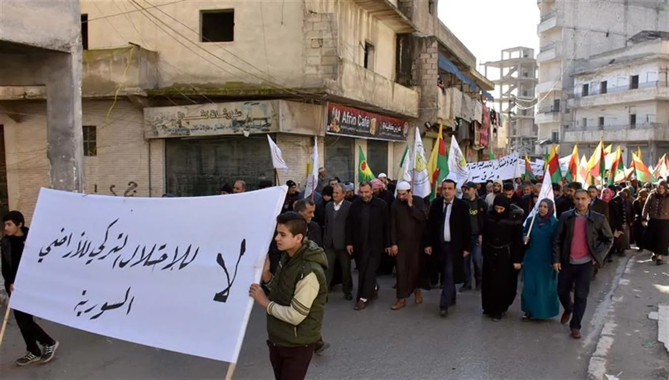 Gelê Helebê li dijî gefên Tirkiyê daketin qadan