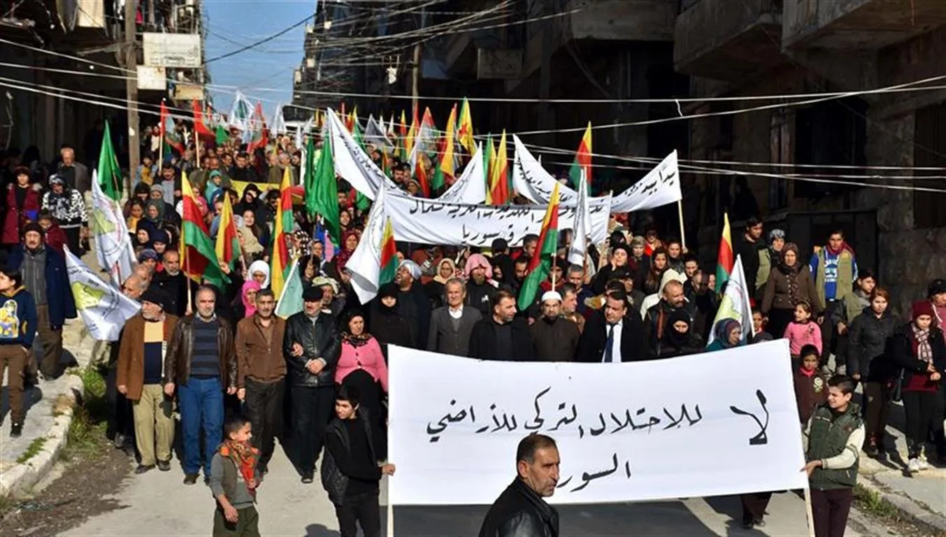 Gelê Helebê li dijî gefên Tirkiyê daketin qadan