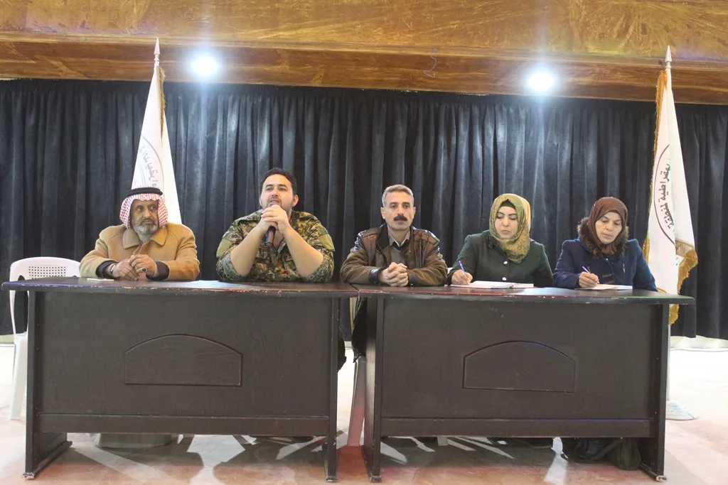 Geşedanên dawî ji şêniyên Tebqayê re hatin şîrovekirin