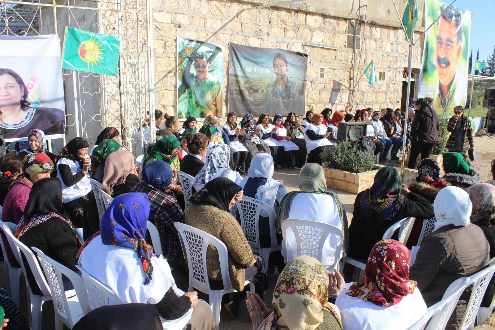 Greva biçîbûnê ya jinên Efrînê bi dawî bû