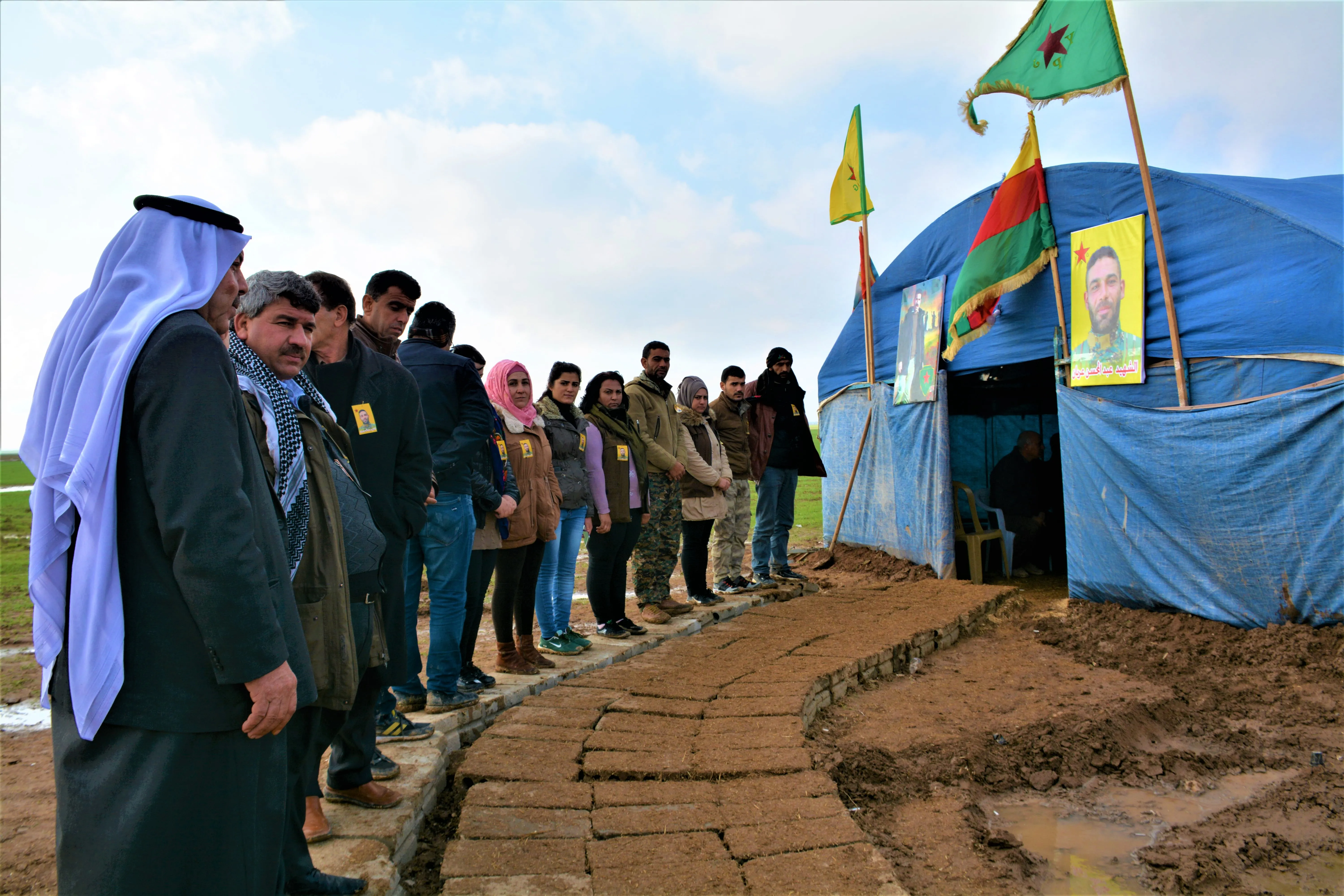 Sersaxî ji malbata Egîd Amûdê re hate xwestin