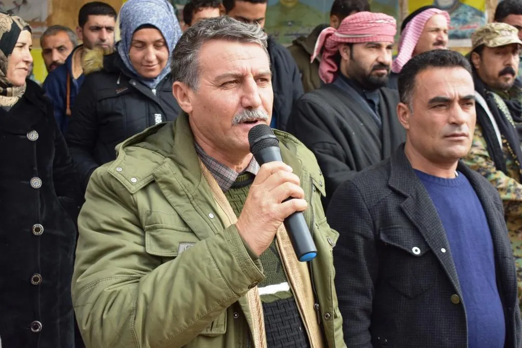 Cenazeyê Abdullah Ehmed bi merasîmeke girseyî hat veşartin