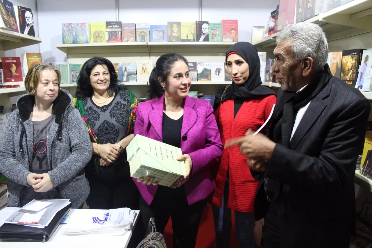 Di pêşangeha Beyrûtê de pirtûkên Ocalan