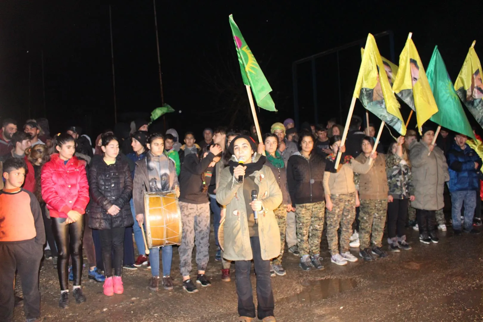 Ciwanên Dêrikê tecrîd û gefên Tirkiyê şermezar kirin