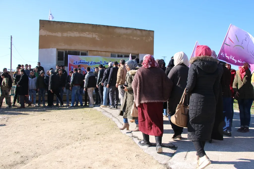 Li Minbicê jî çalakiyên konvedanê
