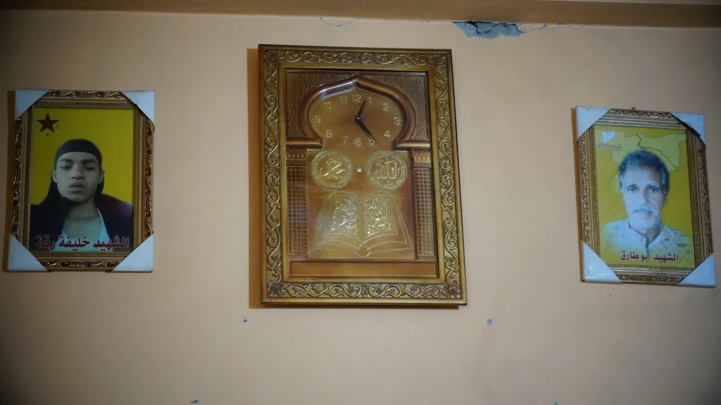 Ji malbatên berxwedêr ên Reqayê, malbata şehîd Ebû Tariq