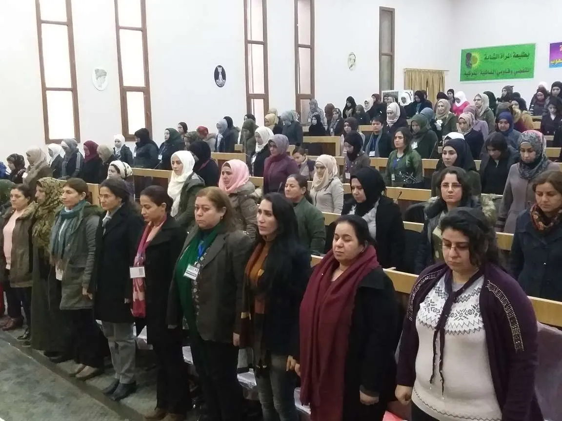 Yekemîn konferansa jinên Minbicê dest pê kir