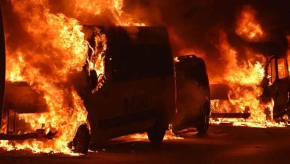 Li Tirkiyê çalakiyên DGH’ê, 9 wesayît û kargehek şewitandin