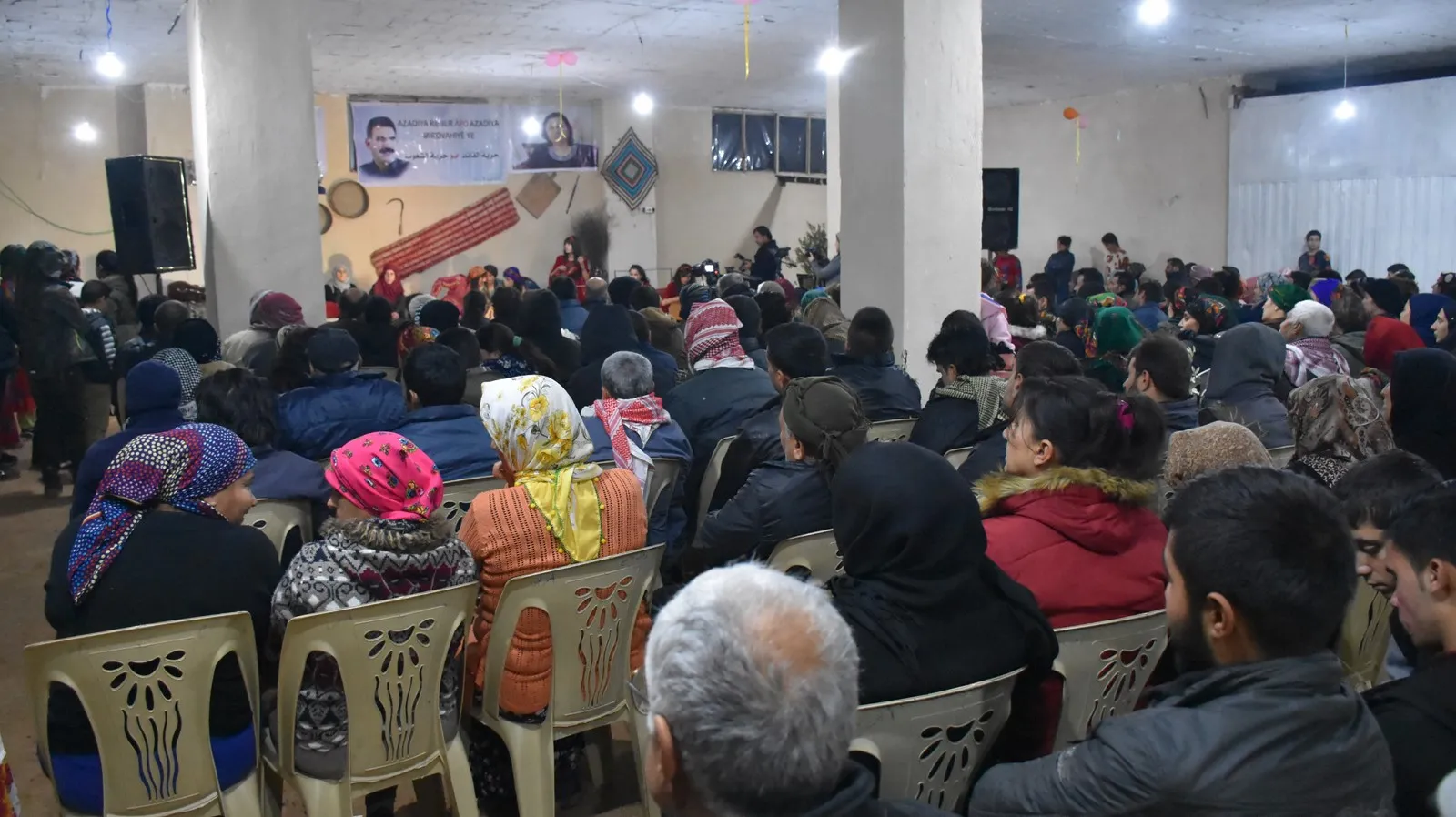 Jinên Efrînê bîranînên xwe yên bi Ocalan re parve kirin