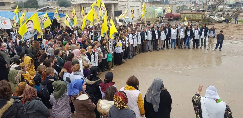Li Dirbêsiyê greva birçîbûnê dest pê kir