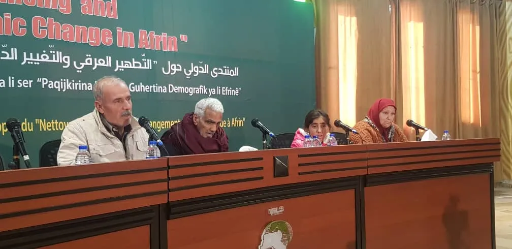Şahidên ji Efrînê dagirkeriya Tirkiyeyê teşhîr kirin