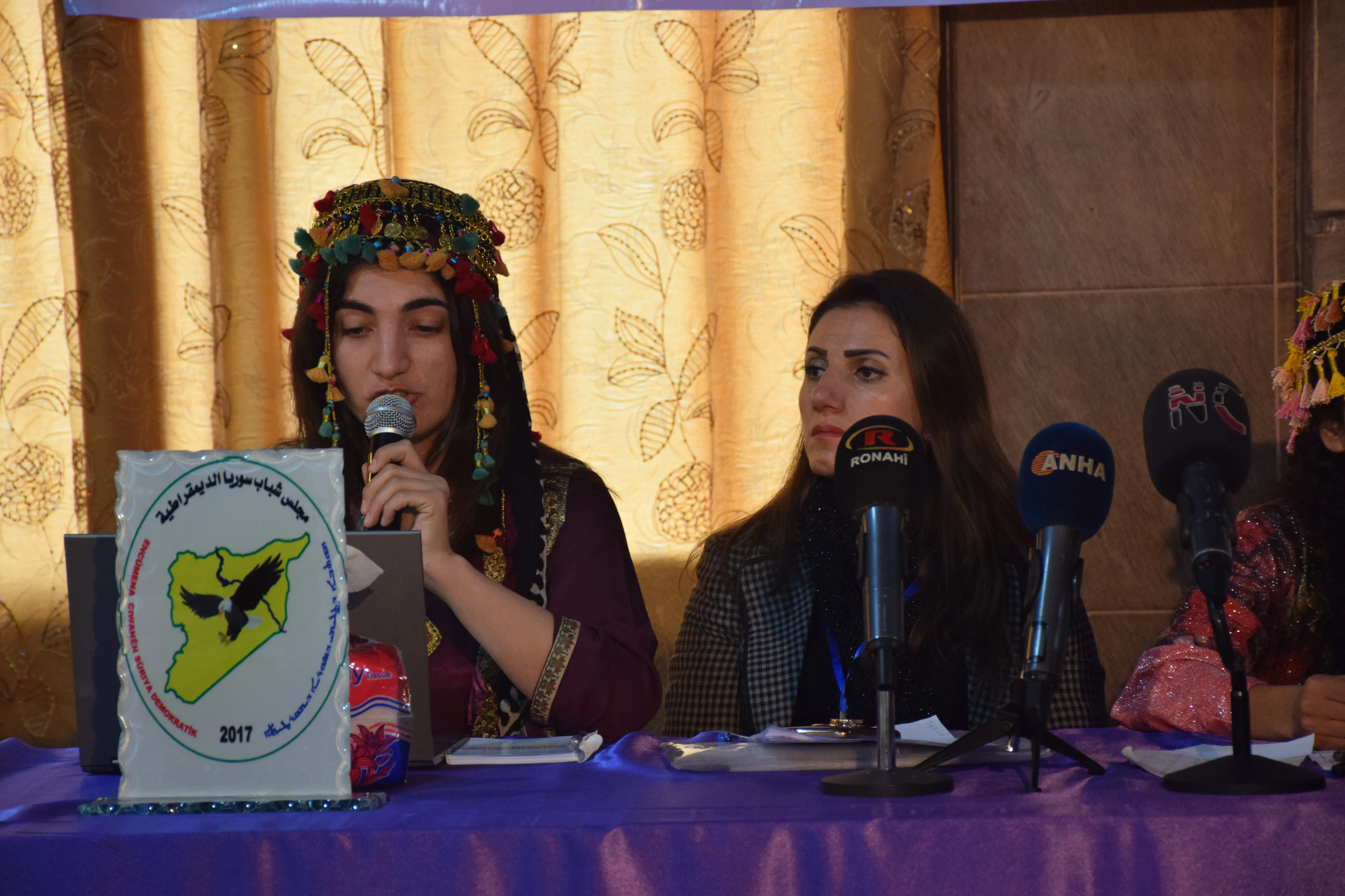 Komcivîna çandî ya jinên ciwan li ser asta Sûriyê tê lidarxistin