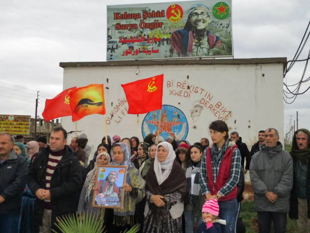 Şehîd Sarya Ozgur li Kobanê hate bibîranîn