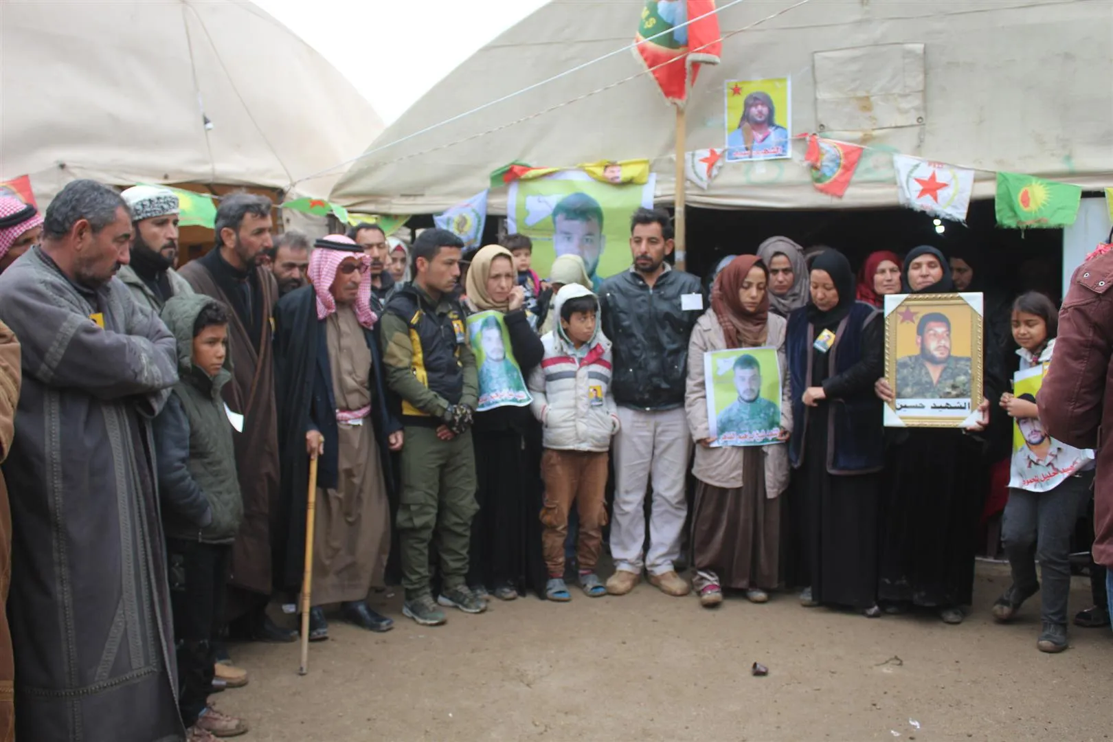 Sersaxî ji malbata şehîd Şêx Îbrahîm El-Dahêr re hate xwestin