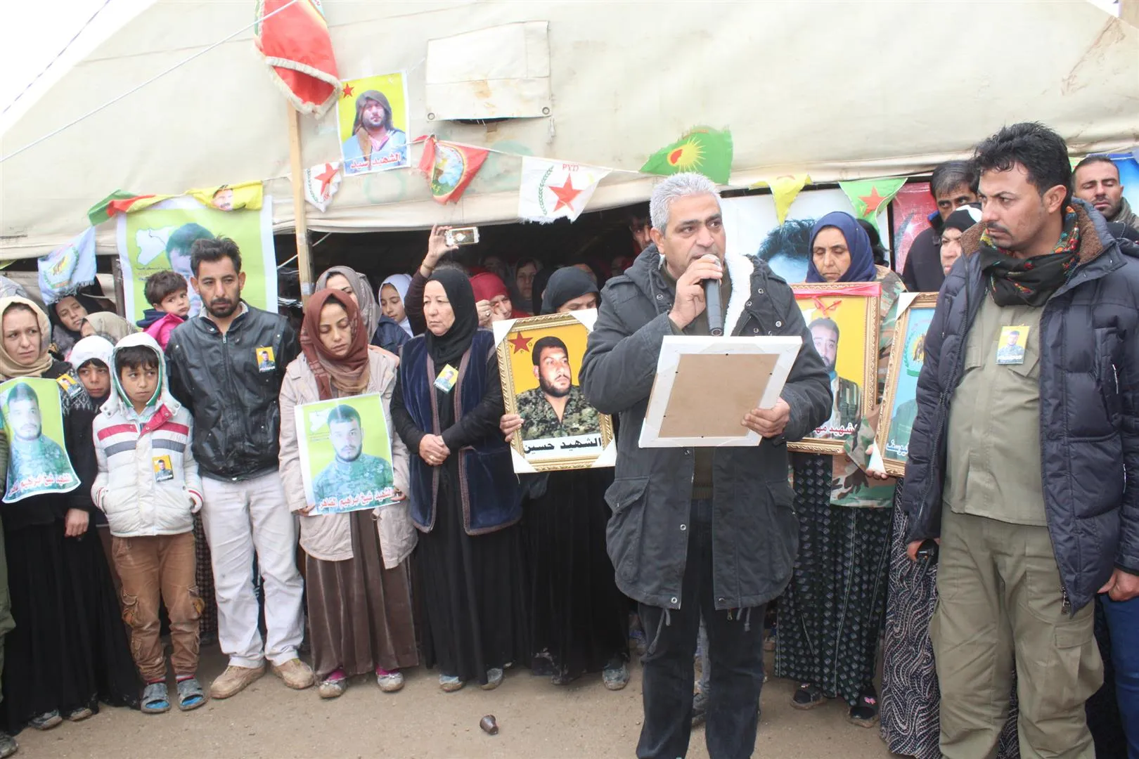 Sersaxî ji malbata şehîd Şêx Îbrahîm El-Dahêr re hate xwestin