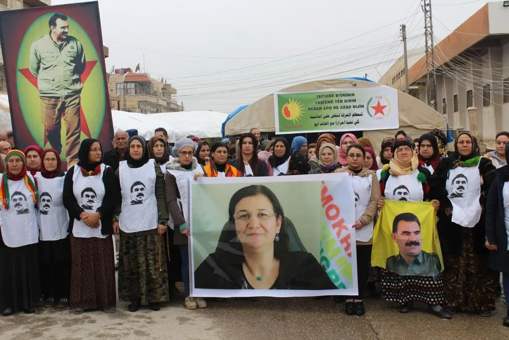 Li Qamişlo ji bo Leyla Guven piştgirî