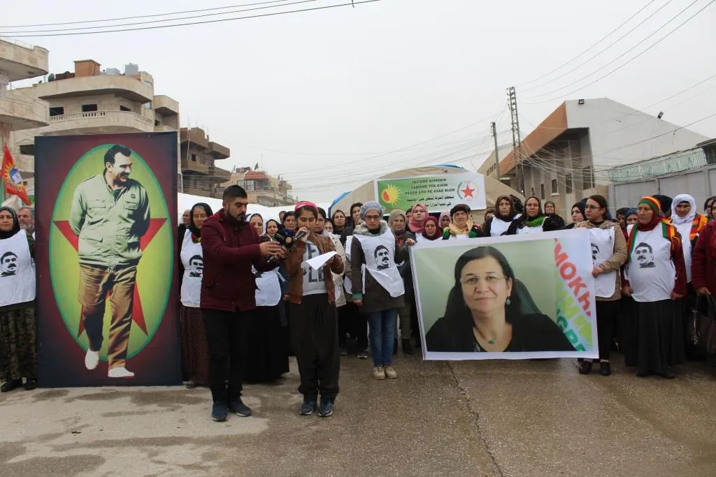 Li Qamişlo ji bo Leyla Guven piştgirî