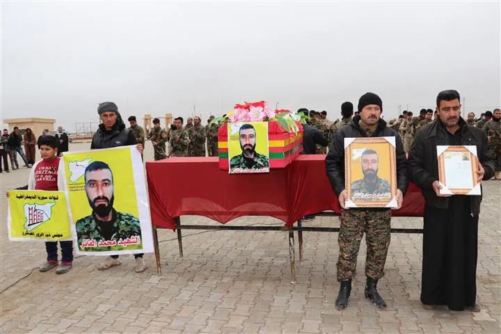 Di oxirkirina şehîd Mihemed El-Fatir de soza şopandina rêya şehîdan