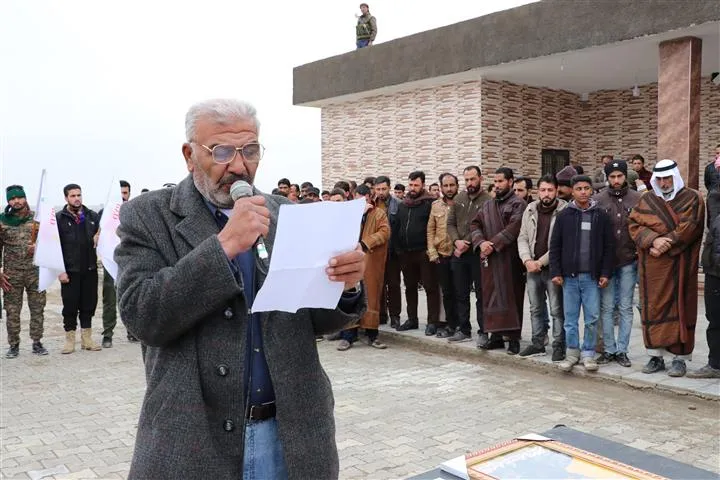Di oxirkirina şehîd Mihemed El-Fatir de soza şopandina rêya şehîdan