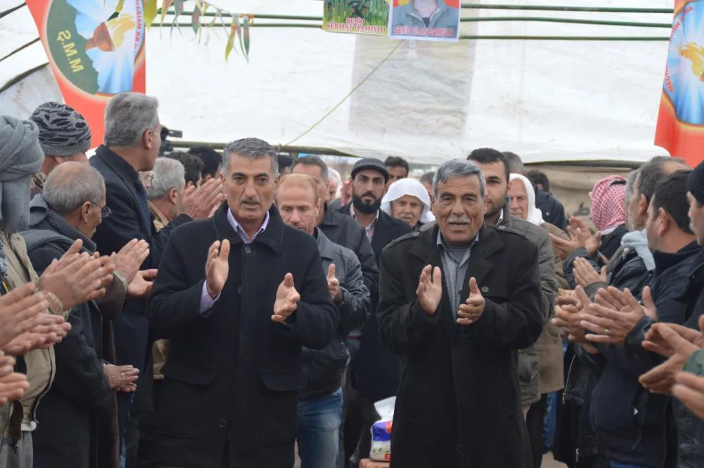 Li Qamişlo ji bo şehîd Zîlan û şehîd Şêrhat merasîma sersaxiyê
