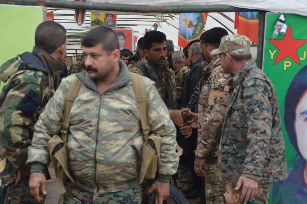 Li Qamişlo ji bo şehîd Zîlan û şehîd Şêrhat merasîma sersaxiyê