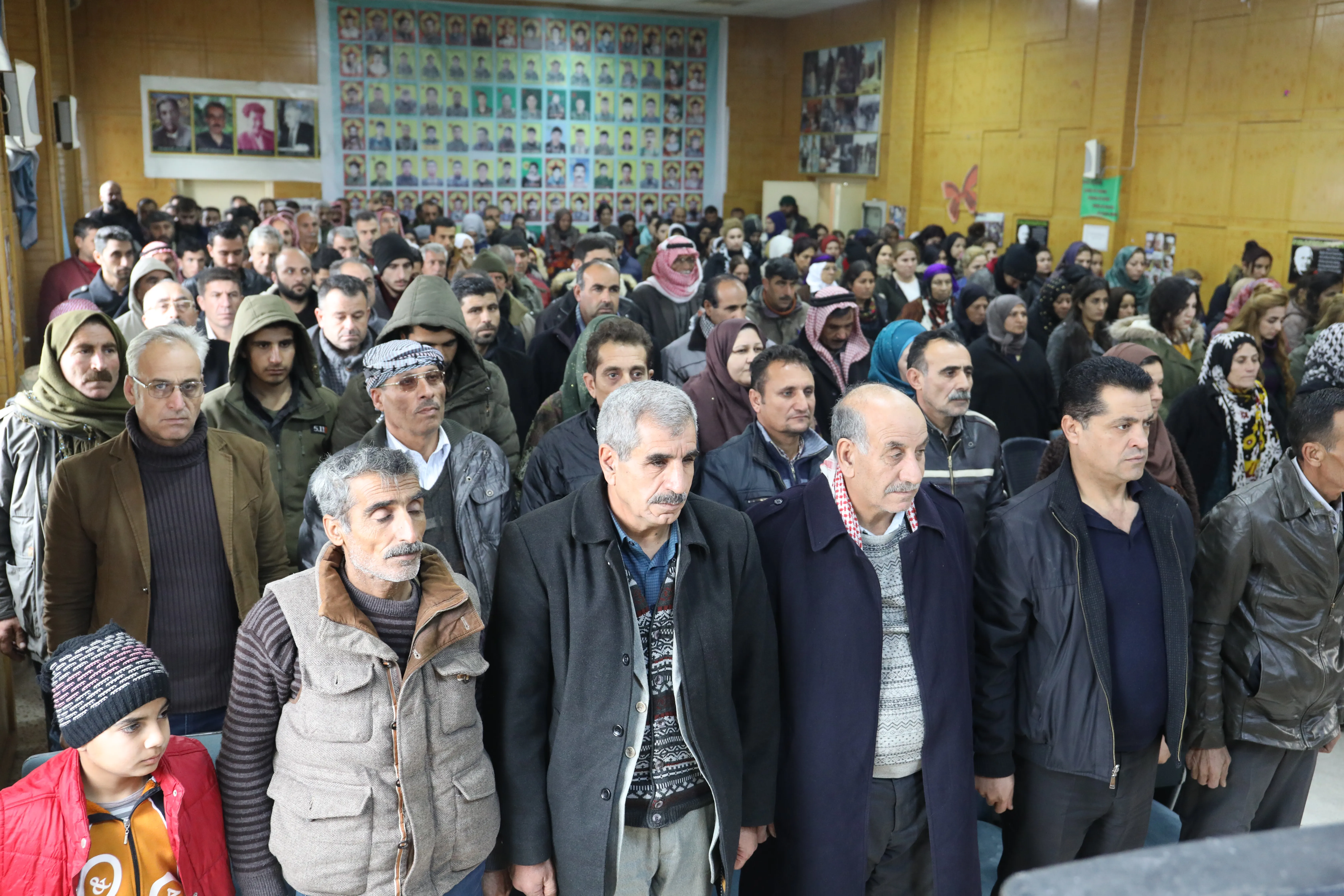 Gelê Dirbêsiyê şehîdên meha Kanûnê bi bîr anîn