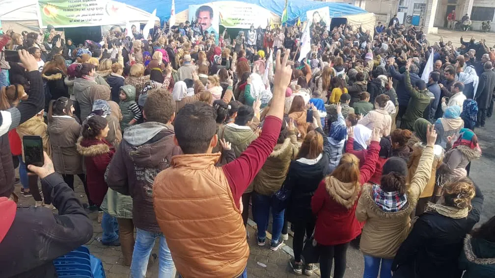 Li Dirbêsiyê çalakiya greva birçîbûnê bi dawî bû
