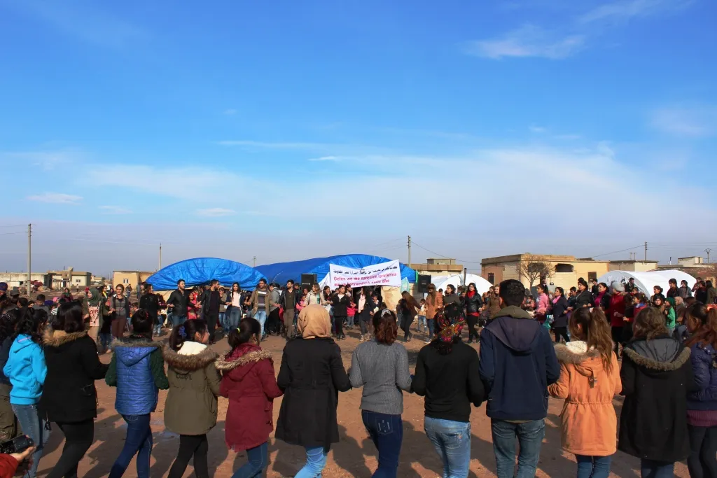 Çalakiya mertalên zindî li Kobanê didome