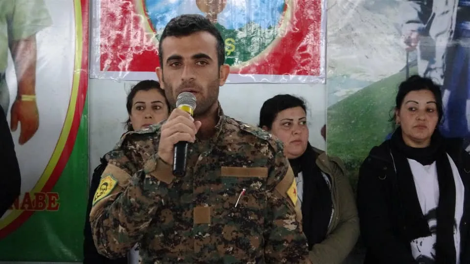 Di merasîma sersaxiya keça xwe de soza şopandina rêya hemû şehîdan da