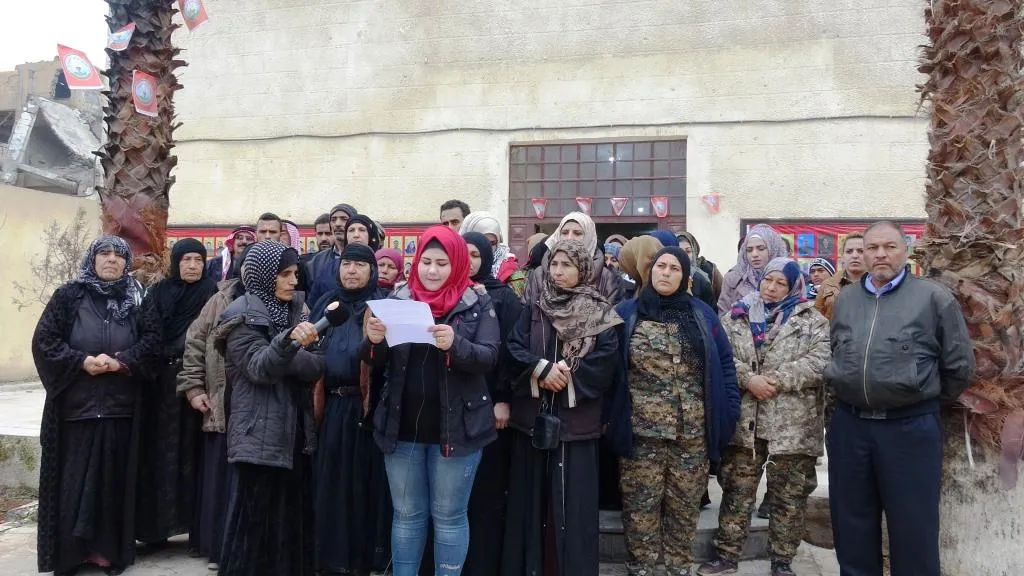 Saziya Malbatên Şehîdan a Reqayê: Divê Neteweyên Yekbûyî bi erka xwe rabe