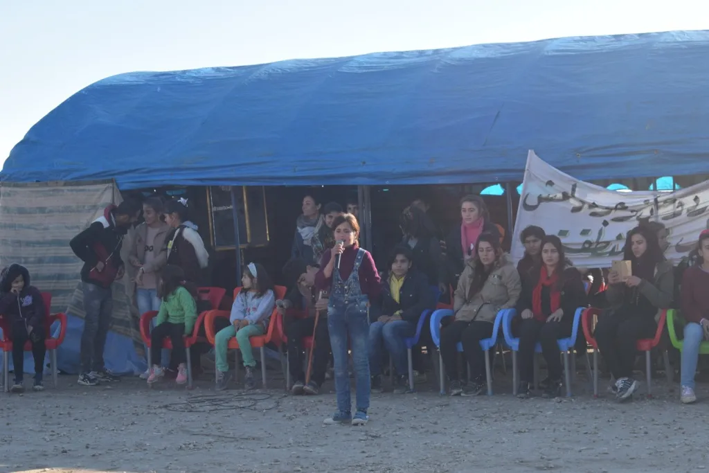 Çalakiya Girê Spî di roja 9`an de didome