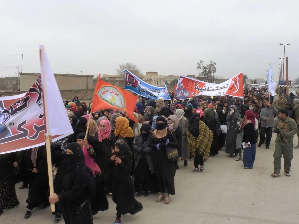 Şêniyên El-Kerame li dijî gefên Tirkiyê rabûn serhildanê