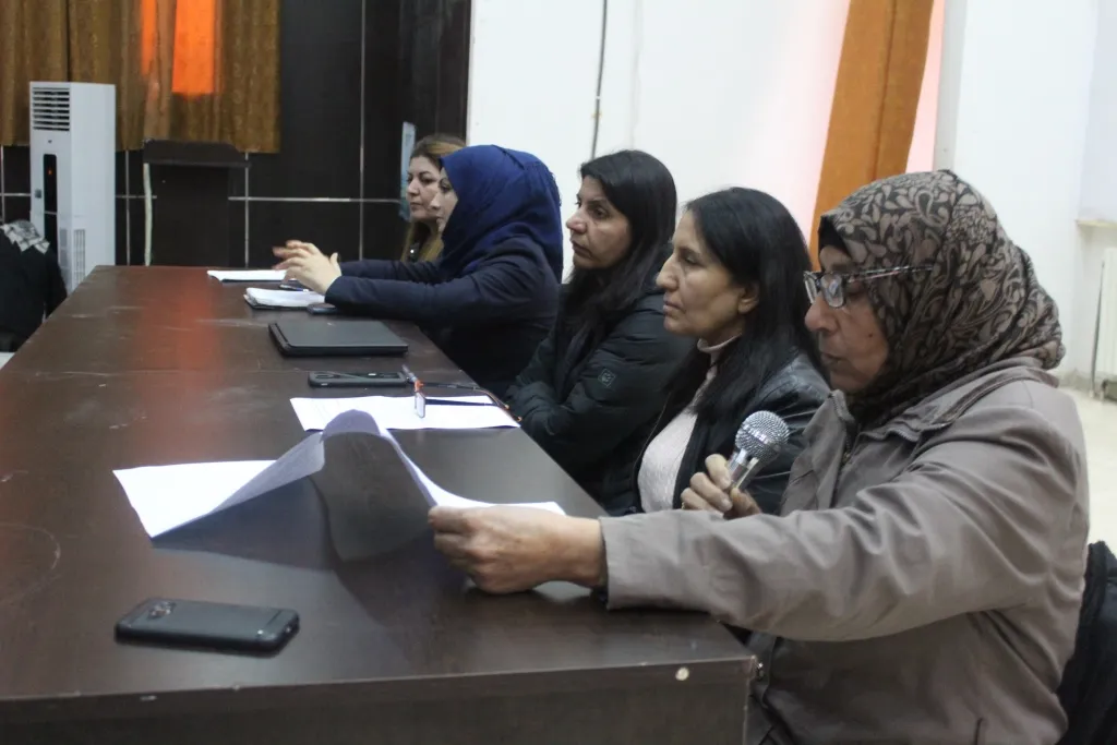 Jinên herêma Firatê têkildarî geşedanên dawî komcivînek lidar xist