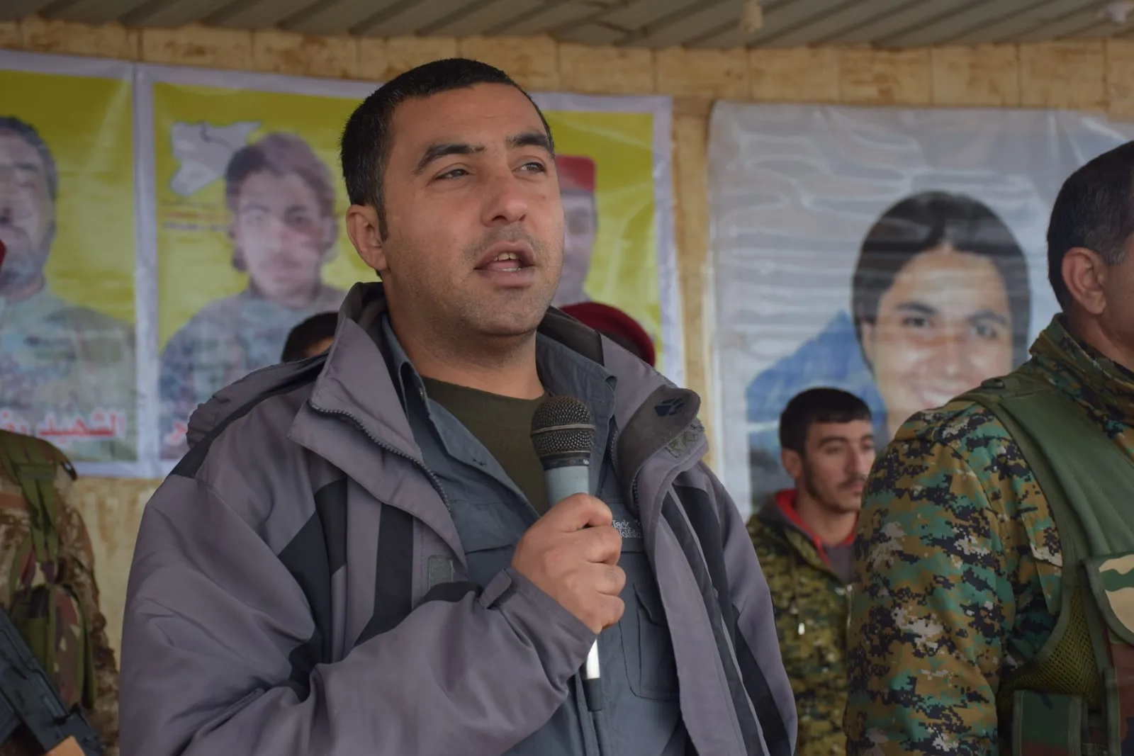 Şêniyên Hesekê lehengên xwe oxir kirin