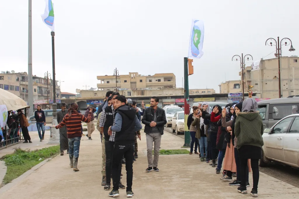 'Sûriye ya gelê Sûriyê ye, em dagirkeran qebûl nakin'
