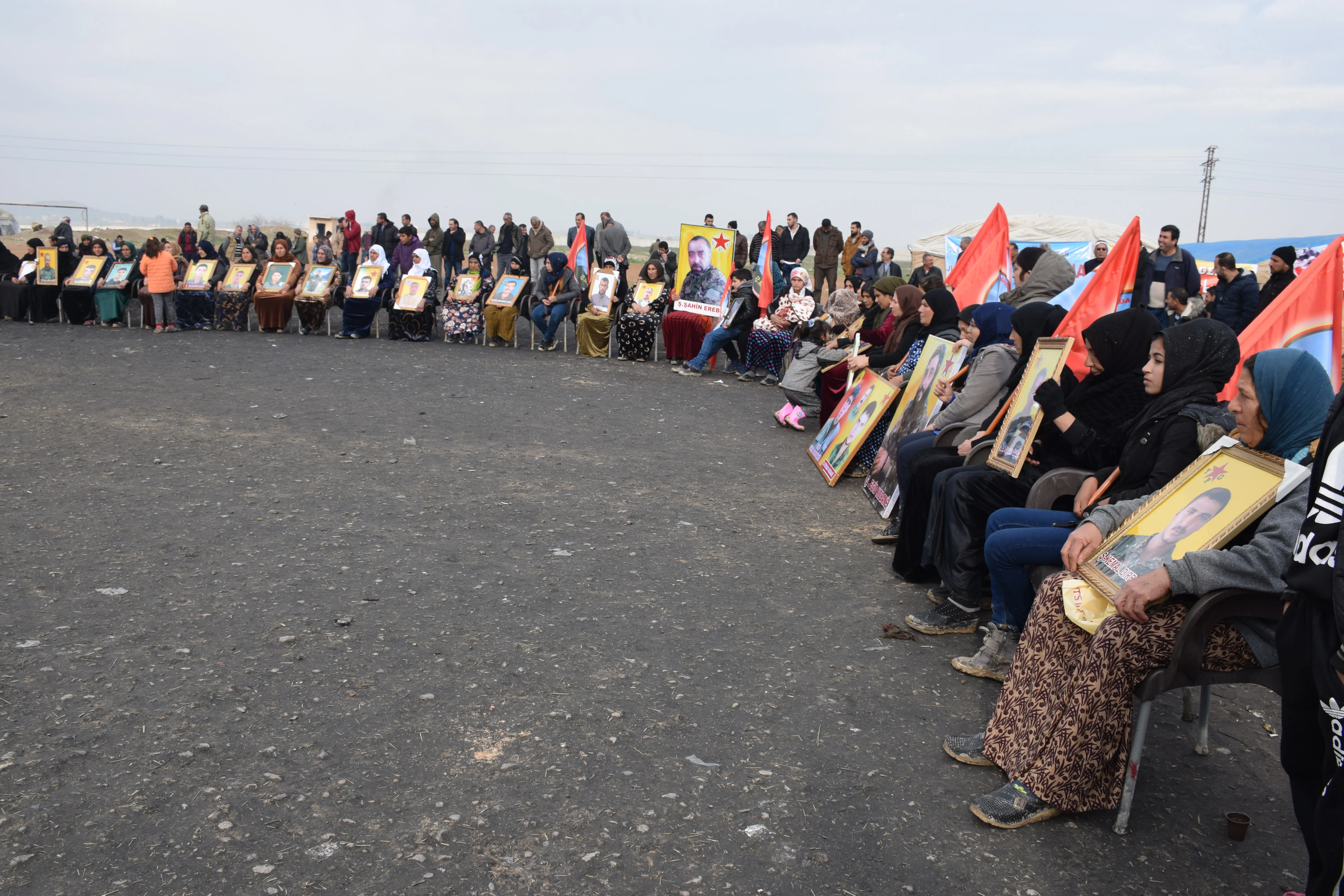 Çalakiyên konvedanê ya herêma Serêkaniyê di roja 4‘emîn de ye
