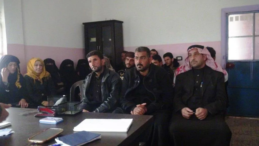 Li gundewarê Dêrazorê gavên ber bi rêxistinkirinê ve