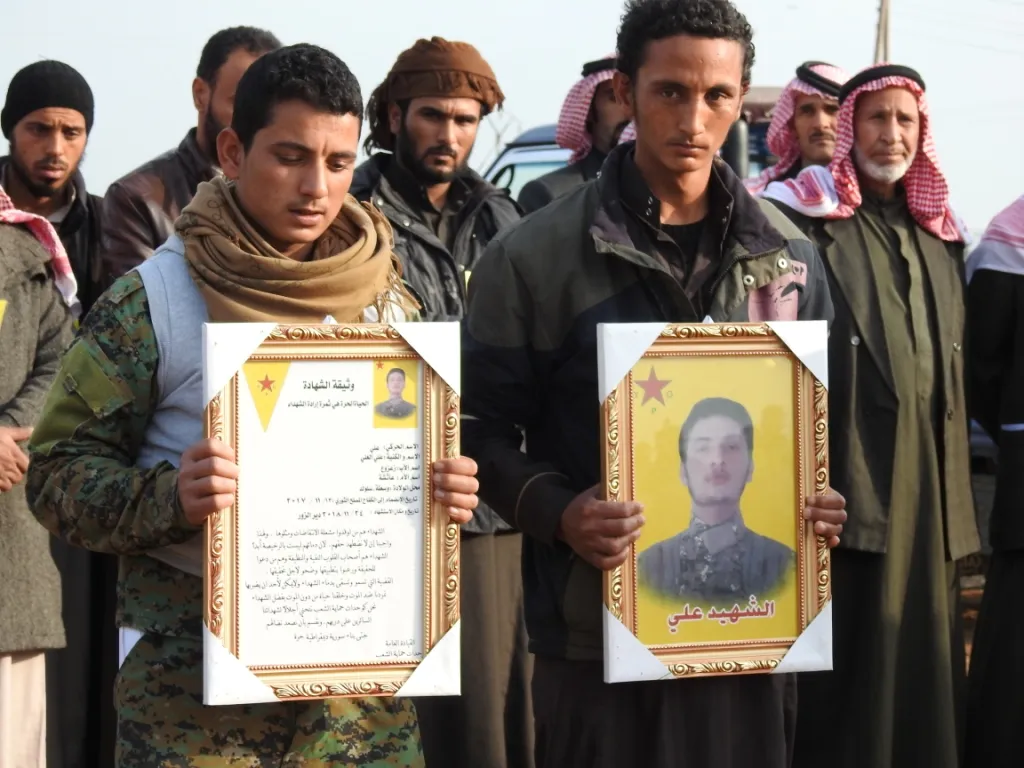 Şêniyên Girê Spî cenazeyê Elî spartin axê