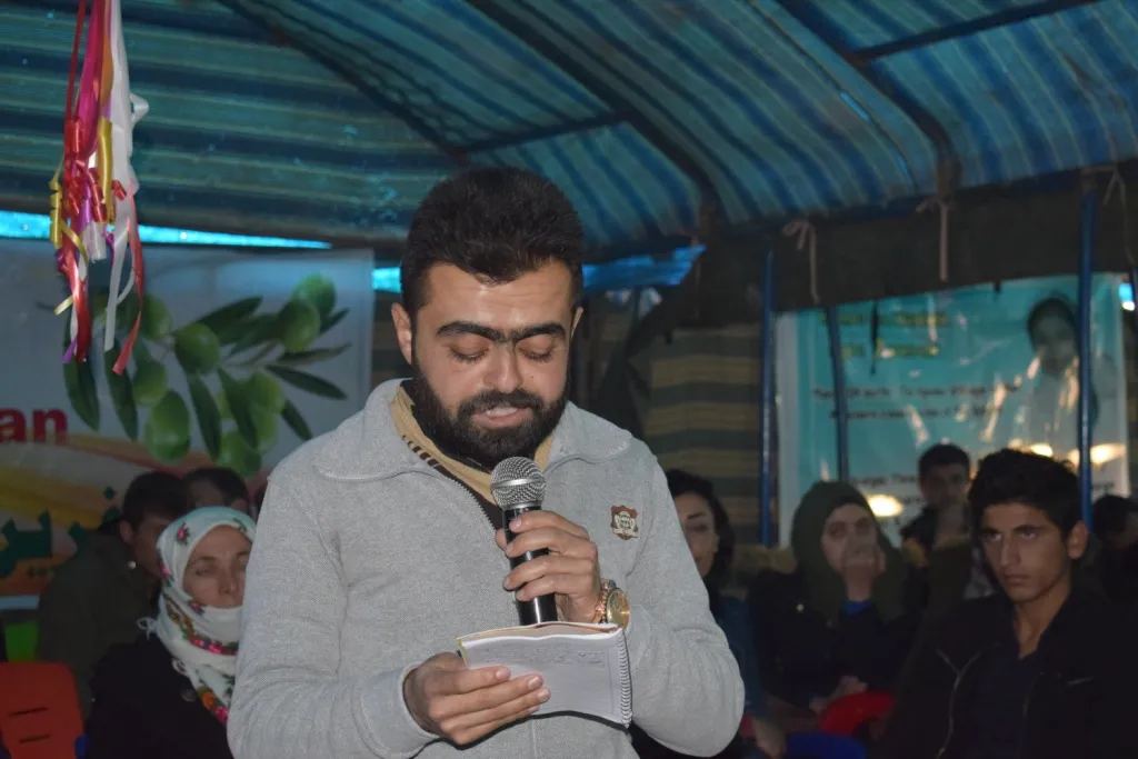 Çalakgerên Girê Spî hêvî kirin ku sala nû bibe sala aştiyê