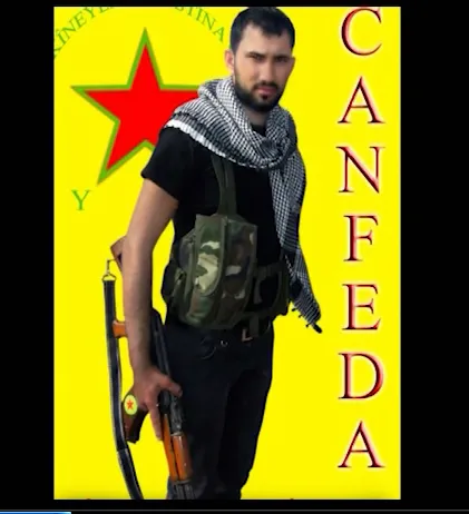 Ji sembolên berxwedana Serêkaniyê; Têkoşer Canfeda