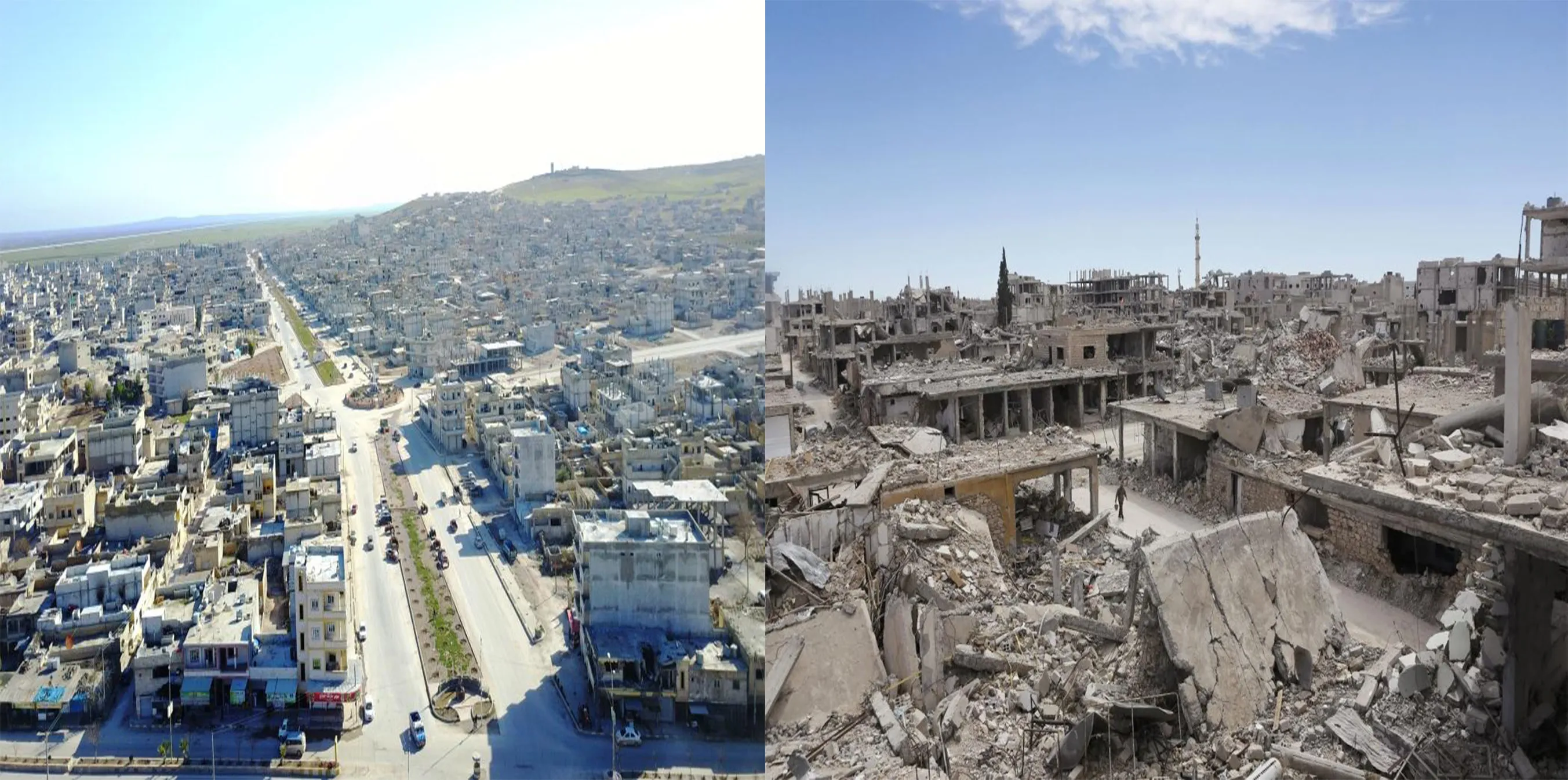 Piştî 4 salan Kobanê... bi dîmen
