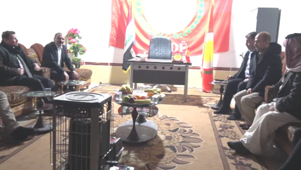 Şandeyeke ji Serokwezîriya Iraqê serdana Şengalê kir