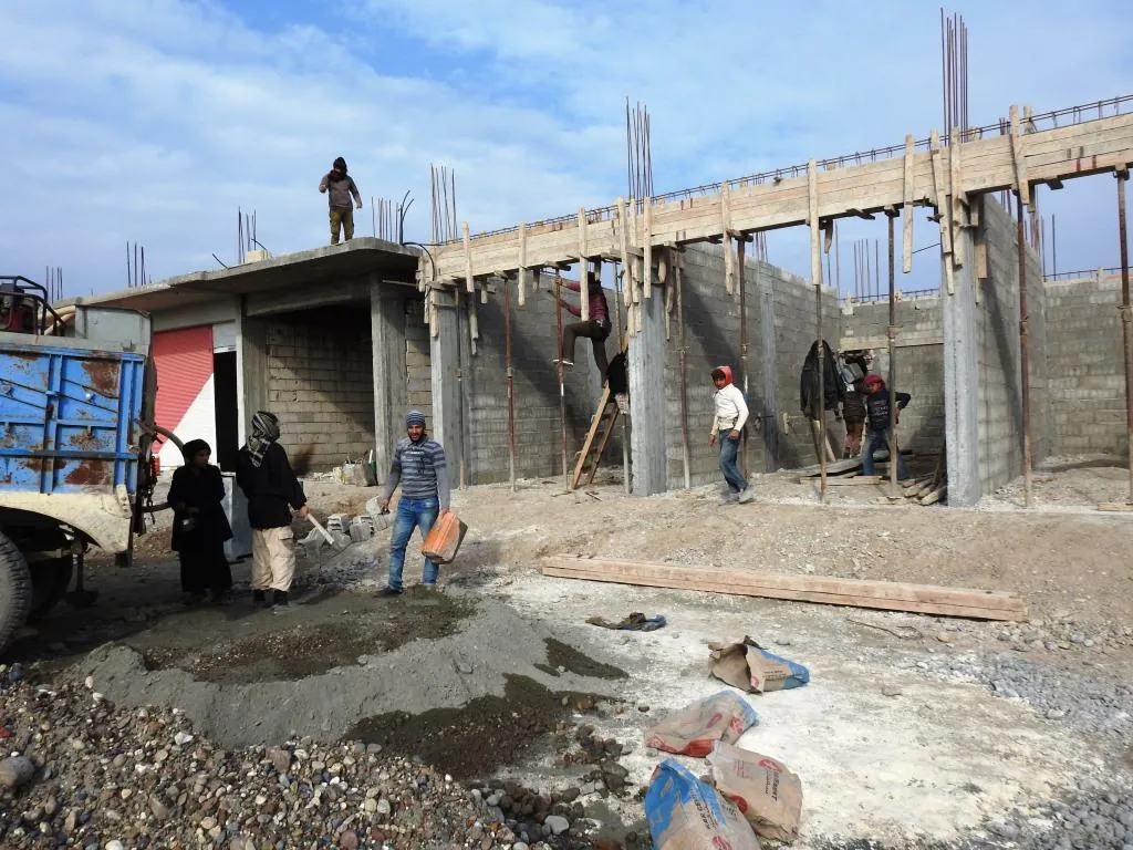 Li Reqayê avahîsazî geş dibe