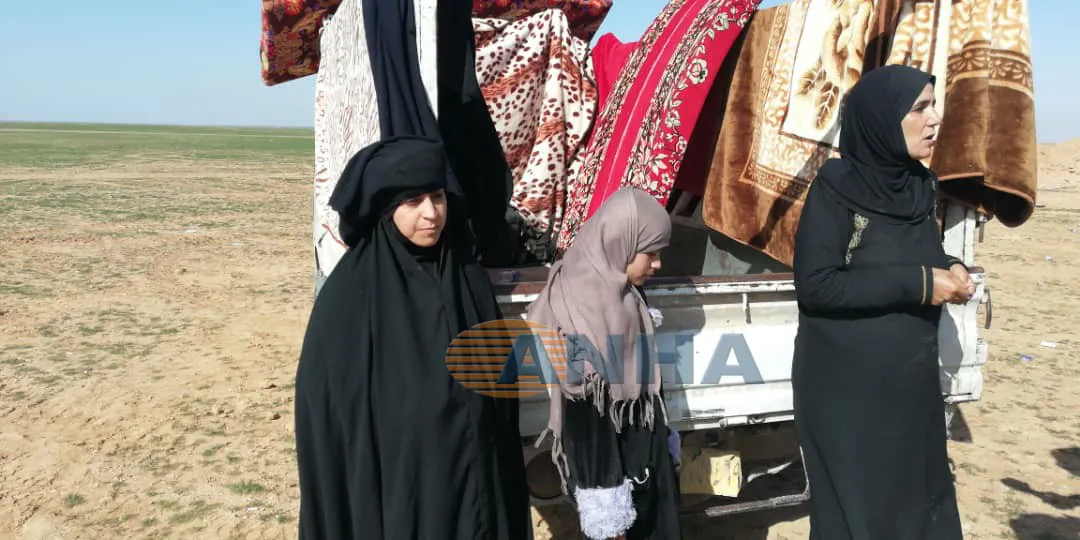 Li Dêrazorê, di nav de 2 jin û zarokeke Êzidî, 150 sivîl hatin rizgarkirin