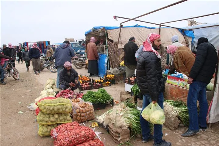 Sûka gelêrî bûye çavkaniya debarê ya şêniyên Mergedayê