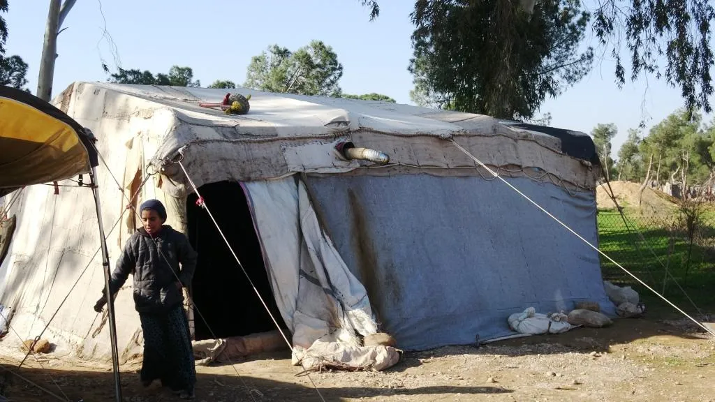 Koçberên Kampa Yarup bang alîkariyê dikin