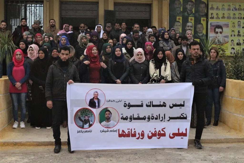 Şêniyên Tebqayê dest bi greva birçîbûnê kir